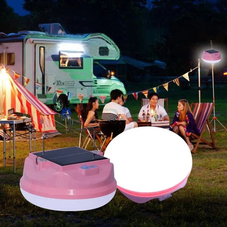 Tragbare Solar-Campingleuchte