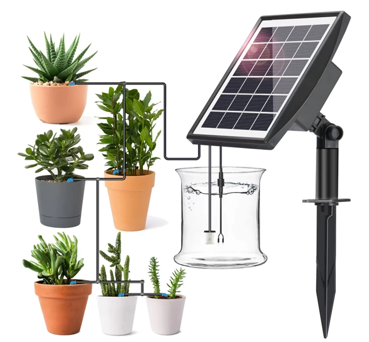 Solares Gartenbewässerungssystem
